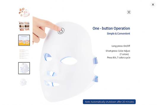 Radiance Wave LED Face Mask